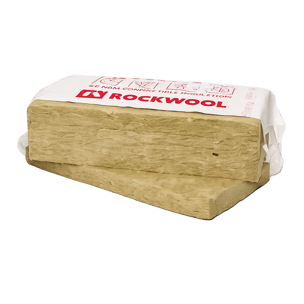 Rockwool mineral wool slab insulation packaging